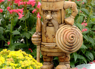 Sir Douglas garden statue by Castart Studio