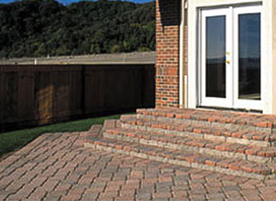 Roman Cobble installation on a house