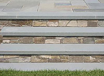 Bluestone stair treads