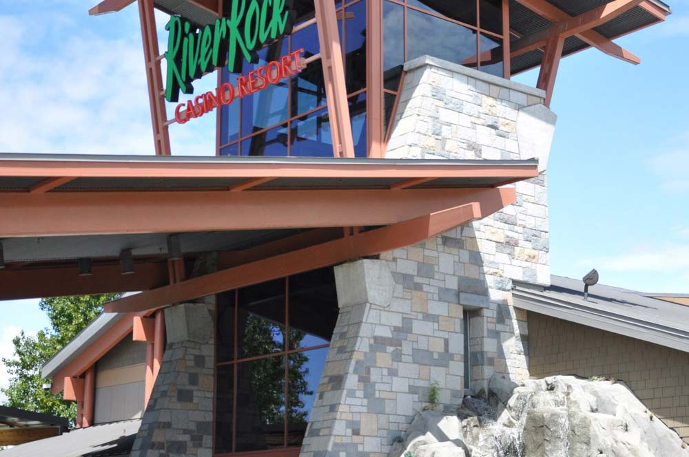 River Rock Casino Resort entrance, built with BC Brick products