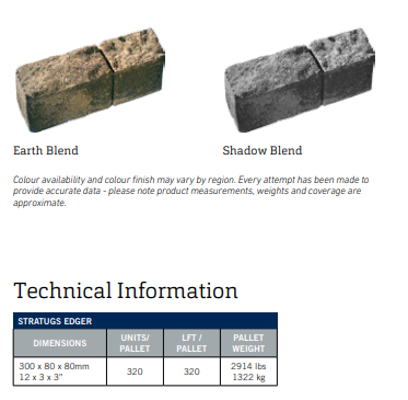 Stratus garden edges in Earth and Shadow blends