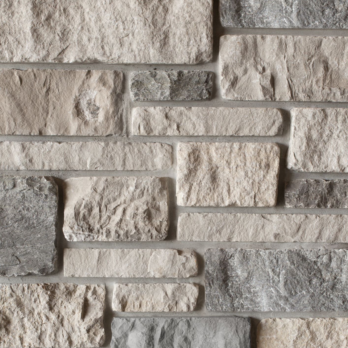 Thin Cut Veneer Stone in a rockport dimensional tumbled blend