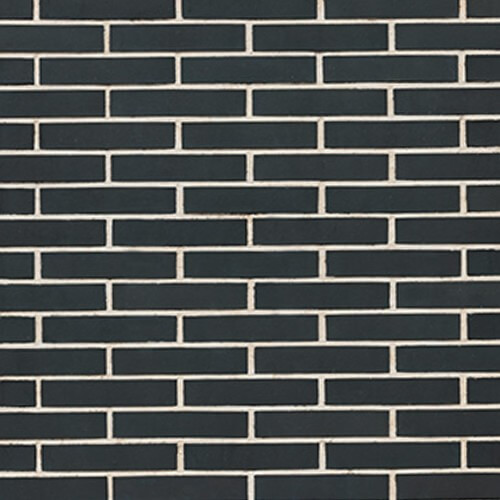 Nero mora clinker think brick veneer